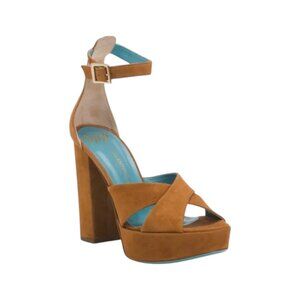 VALENTINA RANGONI Made In Italy Suede Migliore Platform Heels